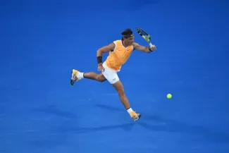 Open d'Australie (H) - Open d'Australie : Rafael Nadal en finale après sa démonstration contre Stefanos Tsitsipas Open d'Australie (H) - Open d'Australie : Rafael Nadal en finale après sa démonstration contre Stefanos Tsitsipas.