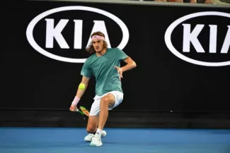 Tennis - Rotterdam : mauvaise passe pour Stefanos Tsitsipas Tennis - Rotterdam : mauvaise passe pour Stefanos Tsitsipas.
