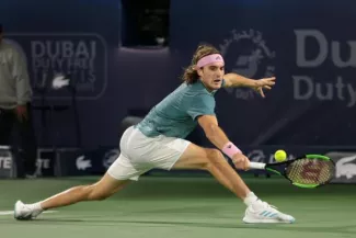 Tennis - Tournoi de Dubaï : Tsitsipas qualifié en quarts de finale Tennis - Tournoi de Dubaï : Tsitsipas qualifié en quarts de finale.