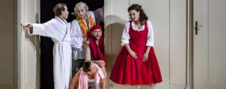 «Ariane à Naxos», un défi réussi à l’Opéra de Lausanne «Ariane à Naxos», un défi réussi à l’Opéra de Lausanne.