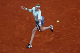 Tennis - Rome : Petra Kvitova abandonne en huitièmes face à Maria Sakkari Tennis - Rome : Petra Kvitova abandonne en huitièmes face à Maria Sakkari.
