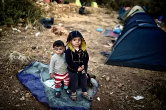 «Samos est le pire endroit en Grèce pour les réfugiés» «Samos est le pire endroit en Grèce pour les réfugiés».