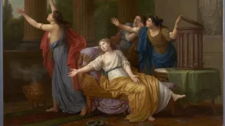 Batailles de dames: les Grecques face aux Romaines Batailles de dames: les Grecques face aux Romaines.