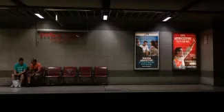 Rue de la Démocratie, dans la banlieue d’Athènes, les électeurs ne croient plus à Syriza Rue de la Démocratie, dans la banlieue d’Athènes, les électeurs ne croient plus à Syriza.