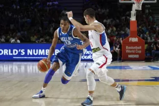 Basket - Coupe du monde : trois frères Antetokounmpo, (dont Giannis) dans l'équipe de Grèce Basket - Coupe du monde : trois frères Antetokounmpo, (dont Giannis) dans l'équipe de Grèce.