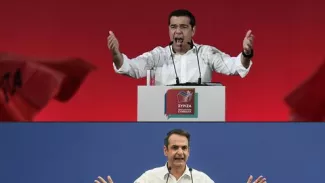 Elections en Grèce dimanche: vers la fin de l'ère Tsipras ? Elections en Grèce dimanche: vers la fin de l'ère Tsipras ?.