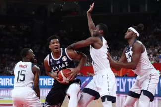 Basket - Mondial : les Etats-Unis assurent en battant la Grèce Basket - Mondial : les Etats-Unis assurent en battant la Grèce.
