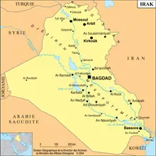 irak carte