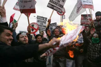 manif palestiniens