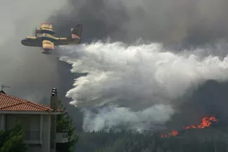 incendies attique