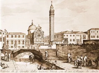 L'église San Giorgio dei Greci, dans le quartier Castello de Venise