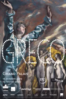 Affiche de l'exposition &quot;Greco&quot; au Grand Palais