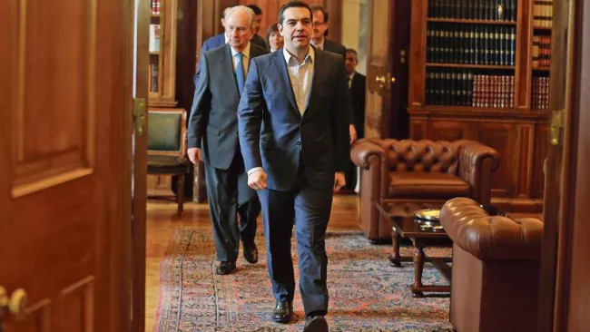 Le premier ministre grec Alexis Tsipras. Crédits photo : Thanassis Stavrakis/AP


