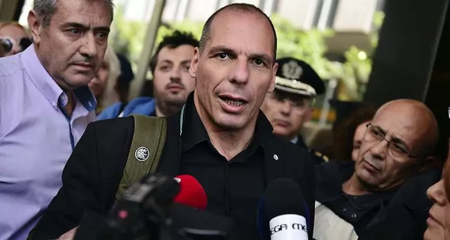 La Grèce et l'ex-Troïka tentent de relancer les négociations - Pour le ministre grec des Finances Yanis Varoufakis, ses homologues européens sont comme «?des partenaires gouvernés par la peur» AFP PHOTO / LOUISA GOULIAMAKI


