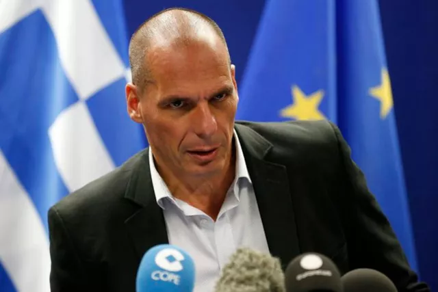 Le ministre grec des Finances, Yanis Varoufakis, lundi 11 mai 2015.


