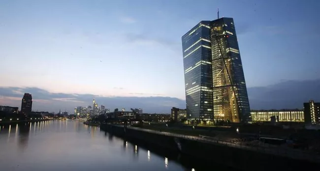 Le siège de la BCE - Michael Probst/AP/SIPA


