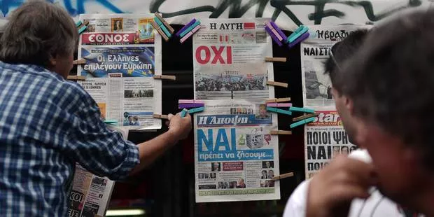 "Le vrai objet du référendum est l'appartenance de la Grèce à l'Europe".