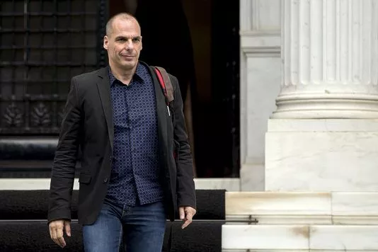 Yanis Varoufakis, après une réunion avec Alexis Tsipras, le 28 juin à Athènes.


