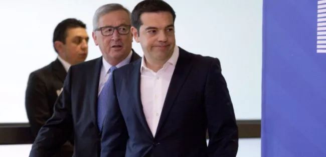 Jean-Claude Juncker et Alexis Tsipras Virginia Mayo/AP/SIPA


