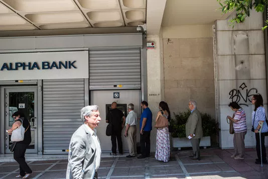 Le 1 juillet 2015 à Athènes.


