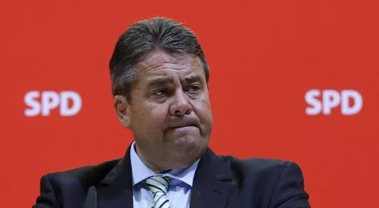 Le président du SPD, Sigmar Gabriel à Berlin, le 6 juillet.



