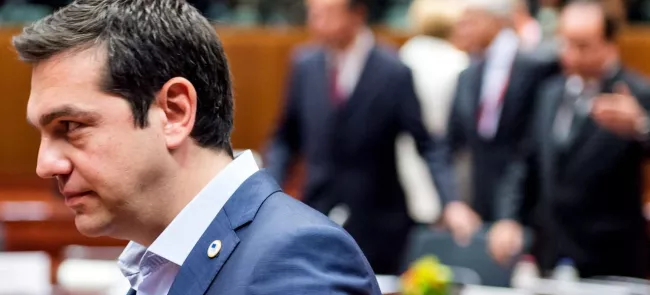 De la victoire éclatante du «non» au référendum à l'inflexibilité affichée par Berlin, Alexis Tsipras aura vécu une semaine contrastée. Crédits photo : Geert Vanden Wijngaert/AP


