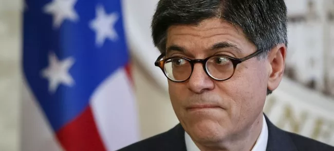 Jack Lew, le secrétaire américain au Trésor. Crédits photo : © Gleb Garanich / Reuters/REUTERS


