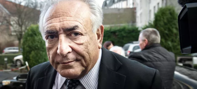 Dominique Strauss-Kahn à Lille, en février dernier. Crédits photo : PHILIPPE HUGUEN/AFP


