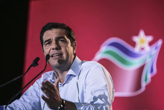 Tsípras à pile ou face.