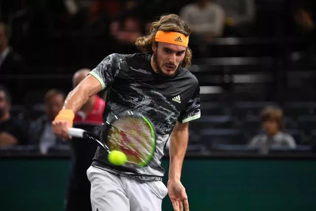 Tennis - Rolex Paris Masters : Stefanos Tsitsipas en huitièmes de finale.