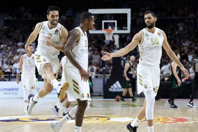 Les Madrilènes peuvent célébrer leur succès. (euroleague.net)


