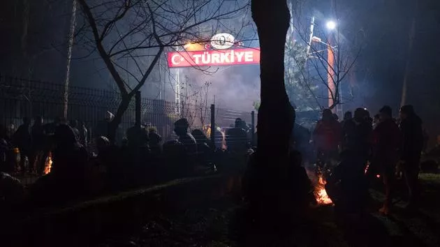 À la frontière turco-grecque, un «exode» téléguidé.