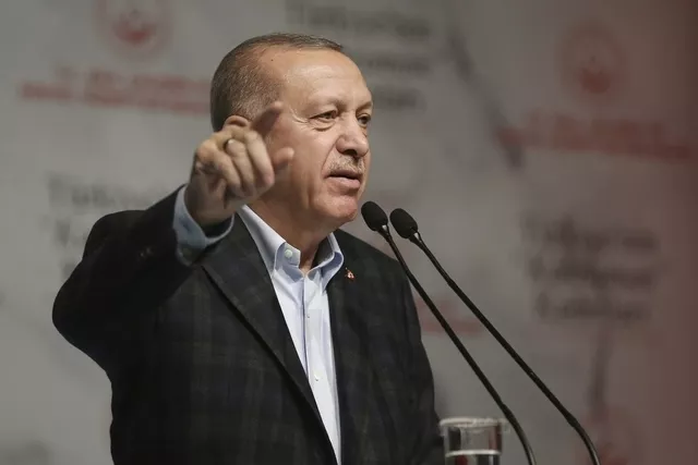 Le président Recep Tayyip Erdogan a affirmé que la Turquie maintiendrait ses frontières ouvertes pour laisser passer les migrants. Image: Photo d'archives/Keystone



