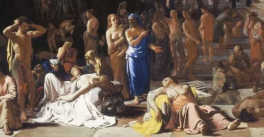La peste d'Athènes de 430 av.
