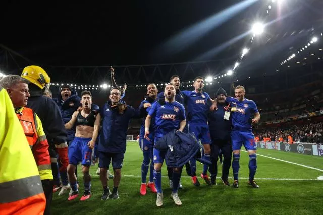 Valbuena et l'Olympiakos ne savent pas encore si le Championnat va reprendre. (C. Wilson/Presse Sports)


