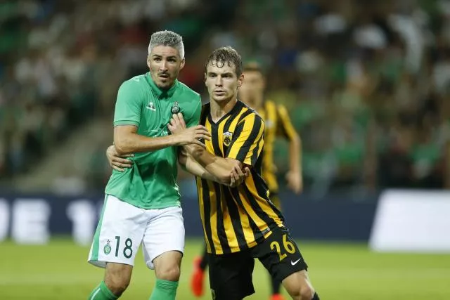 L'AEK Athènes a affronté Saint-Étienne cette saison en Ligue Europa. (R. Martin/L'Équipe)



