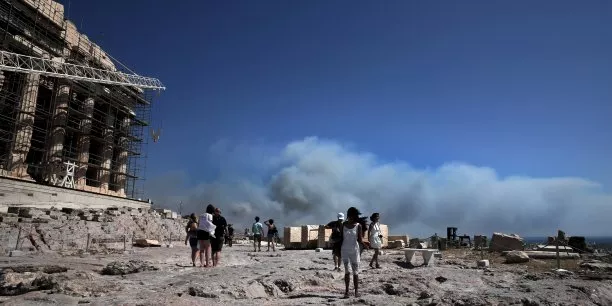 Le tourisme, pilier de l'économie grecque, va encaisser de lourdes pertes en 2020. (Crédits : Reuters)


