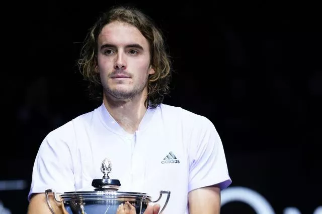 Stefanos Tsitsipas ne semble pas trop souffrir moralement du confinement provoqué par la pandémie de coronavirus. (F. Porcu /Presse Sports)


