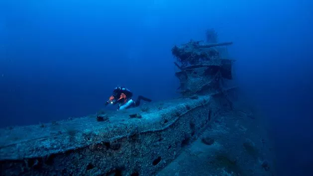 La Grèce inaugure son premier musée sous-marin, un «Parthénon des naufrages».