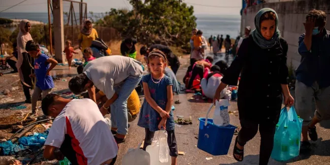 En Grèce, "un trop grand nombre de lieux de détention pour migrants offrent des conditions qui sont un affront à la dignité humaine".