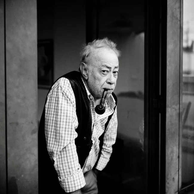 Vassilis Alexakis, à Paris, le 10 octobre 2012.


