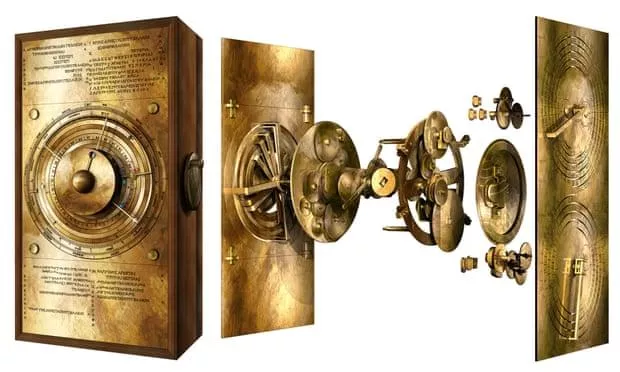 Modélisation numérique de la nouvelle restitution et du fonctionnement théorique de la machine d'Antikythera. University College London


