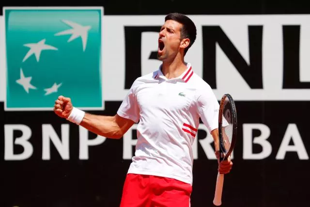 Novak Djokovic à Rome. (G. Mangiapane/Reuters)


