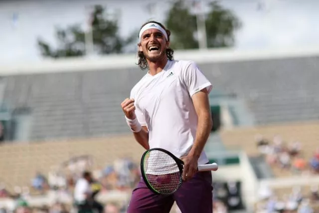 Stefanos Tsitsipas a fait le job. (N. Luttiau/L'Équipe)


