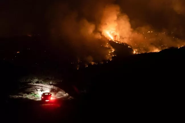 Gigantesque incendie: Un feu de forêt fait quatre morts sur l’île de Chypre.