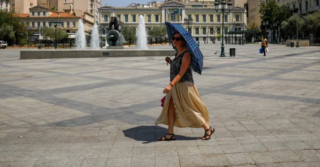 Comment Athènes fait face aux canicules de plus en plus fréquentes.