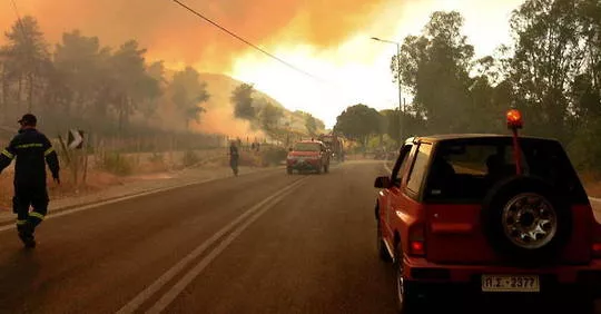 La Grèce lutte contre « la pire canicule » depuis plus de 30 ans.