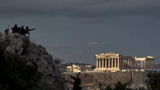 Le Parthénon à Athènes. Louisa GOULIAMAKI / AFP


