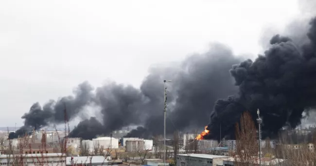 Odessa s'est réveillée dimanche au fracas d'une série de frappes russes, qui ont visé des infrastructures de la ville. NACHO DOCE / REUTERS


