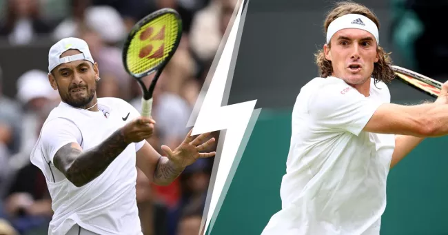 Wimbledon : Kyrgios-Tsitsipas, le premier gros choc de la quinzaine londonienne.